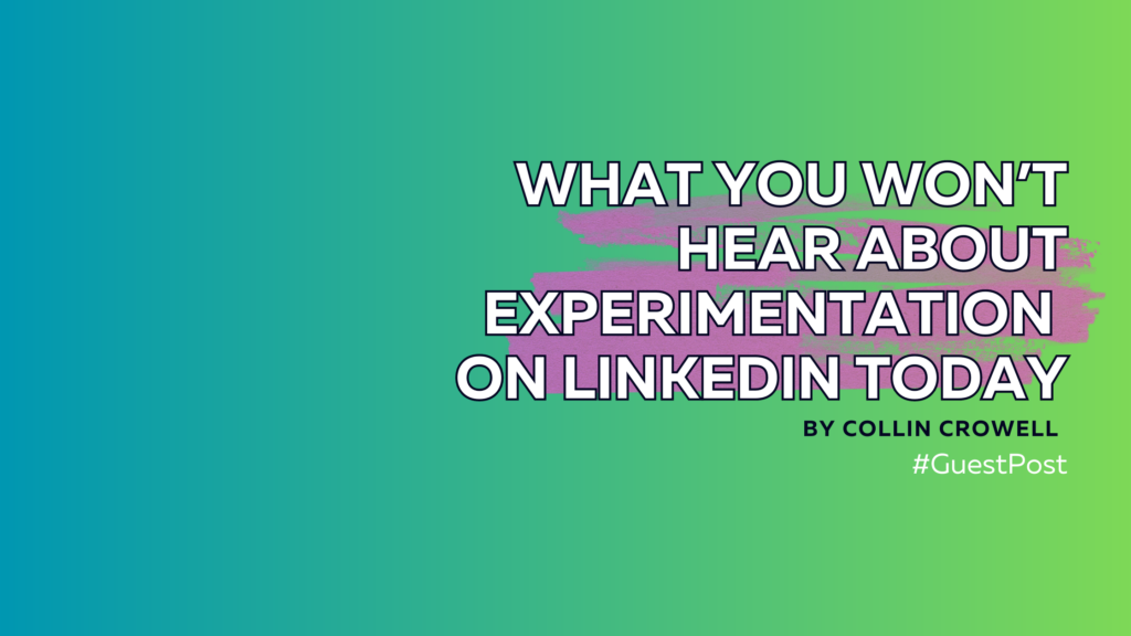 Experimentation-seen-on-linkedin
